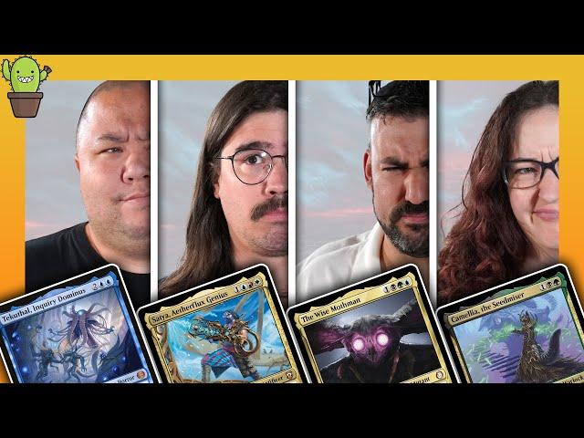 The MOST CASUAL Commander game on Youtube | Tekuthal VS Satya VS Wise Mothman VS Camelia