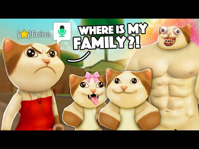 WILL MOMMY POPCAT FIND HER FAMILY IN DA HOOD VOICE CHAT? (Funny Moments)