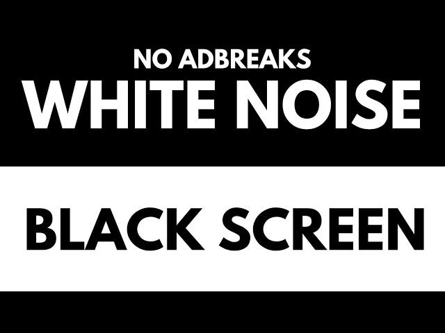 (No Ad Breaks) 24 Hours of White Noise For Sleeping | Sleep, Study and Concentration