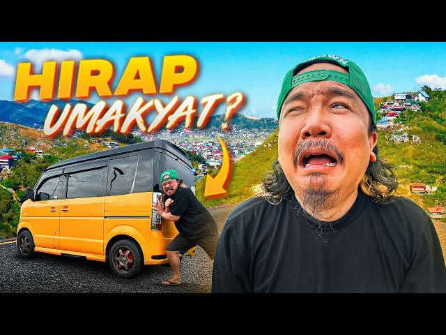 BAGUIO CITY DRIVING CHALLENGES | Suzuki Every Wagon | MayorTV