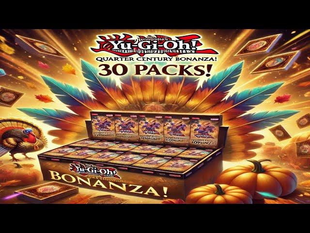 Thanksgiving Bonanza! Doubling Our Luck With 30 Packs! #yugioh #yugiohcommunity #yugituber #youtube