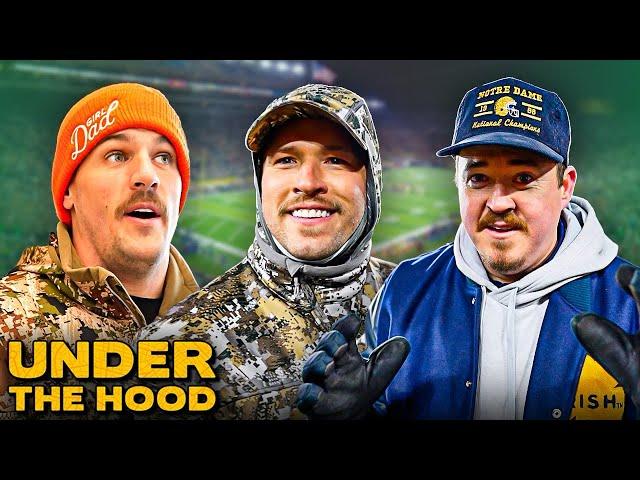 Will Compton & Taylor Lewan Meet Up With Shane Gillis To Watch Notre Dame vs Indiana