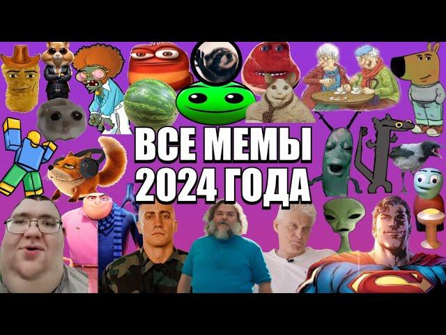 ВСЕ МЕМЫ 2024 ГОДА