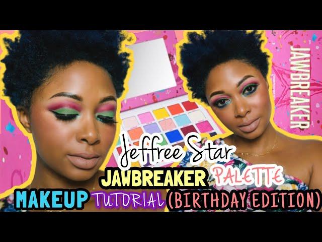 TUTORIAL: Jeffree Star Jawbreaker Palette (Birthday Edition)