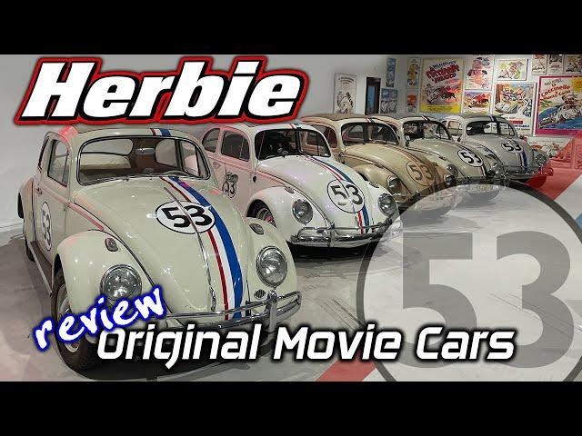 HERBIE - ORIGINAL MOVIE CARS (EN sub) The Love Bug, Goes To Monte Carlo, Goes Banana's, Fully Loaded