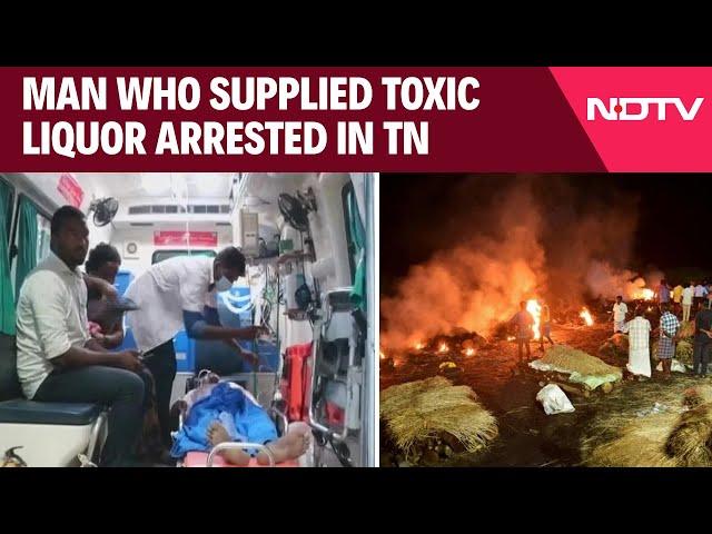 Tamil Nadu Hooch Tragedy: Man Who Supplied Toxic Liquor Arrested Days After 55 Die In Tamil Nadu