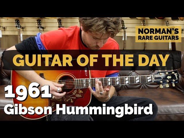 Guitar of the Day: 1961 Gibson Hummingbird | Norman's Rare Guitars