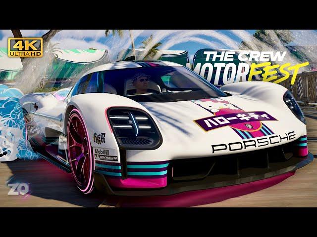 HELLO KITTY Porsche 919 Street Tuning - THE CREW MOTORFEST