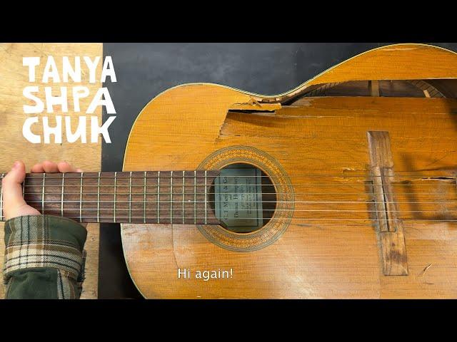 Total restoration of a broken guitar | Martin Classical Guitar (Part 1)