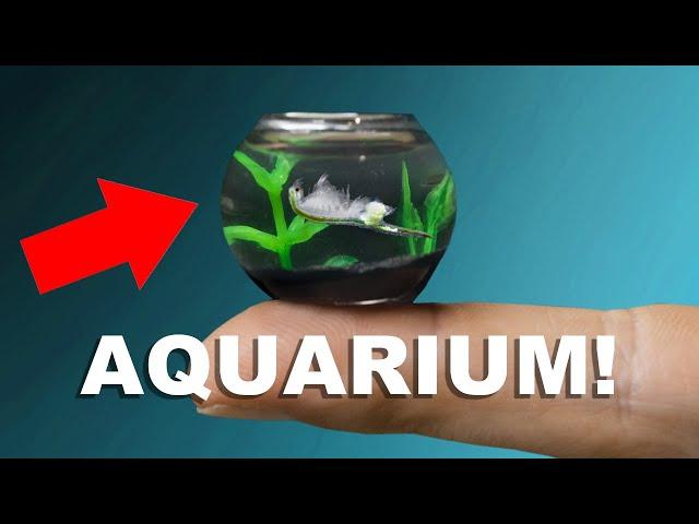 THE WORLD'S SMALLEST AQUARIUM!