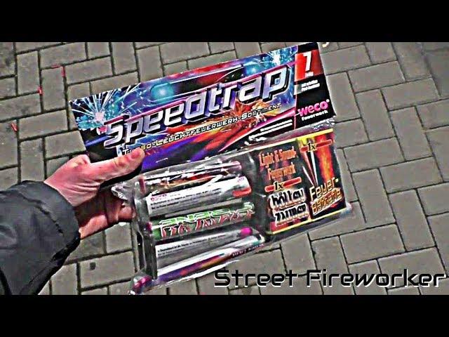 Turbo-Leuchtfeuerwerk-Sortiment Speedtrap von Weco Feuerwerk |Explodierende Fontänen?!