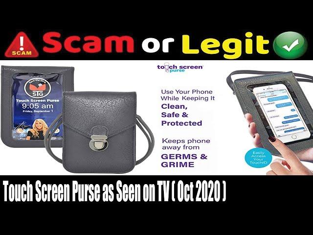 Touch Screen Purse as Seen on TV (Oct 2020) ! Is amazon.com scam or legit?