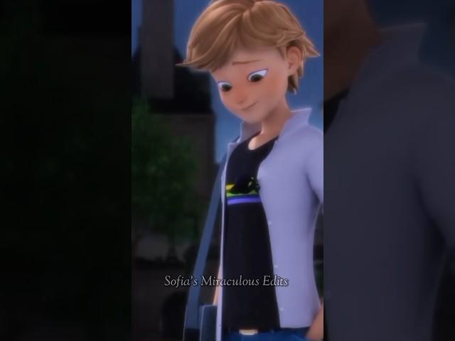 Adrien in Season 1 vs. Adrien in Season 5//MLB edits️ #miraculous #adrien #adrienette #mlbs5 #yt