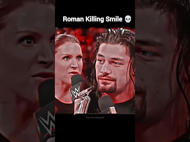 Roman Reigns Killing Smile Aura 9999+️| Roman Reigns attitude #shorts #wwe #romanreigns