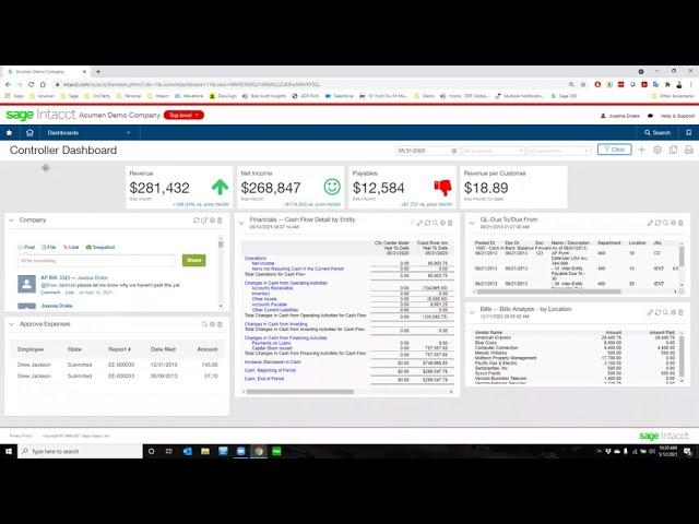 Sage Intacct: 5-Minute Preview & Demo