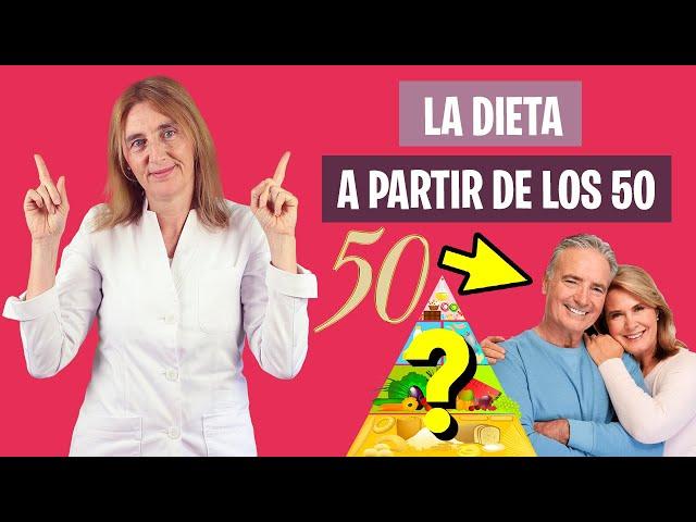 A sí NO ENVEJECERÁS A PARTIR de los 50 | Qué comer para no envejecer con 50 | Nutrición y Dietética