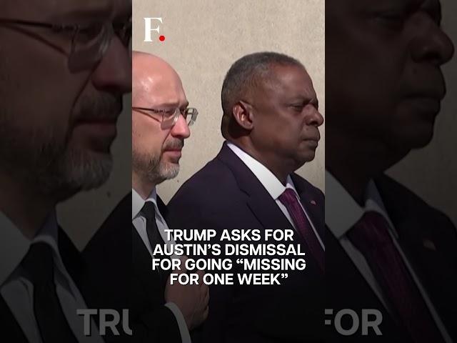 Trump Calls for Lloyd Austin’s Resignation Amid Secret Hospitalisation | Subscribe to Firstpost