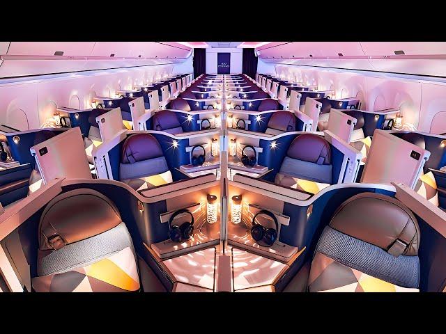 Etihad Airways New A350-1000 Business Class from Tokyo to Abu Dhabi (+Lounge)