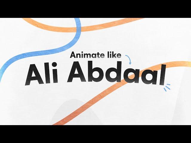 How To Animate Shorts Like Ali Abdaal (After Effects Tutorial)