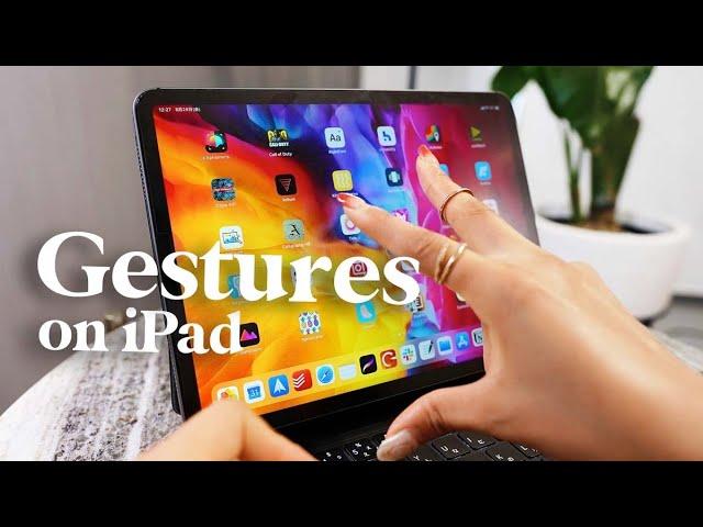 Must-Know Gestures on iPadOS!