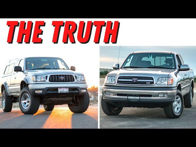 REVIEW - The Truth About the 1st Gen Tundra vs Tacoma Debate