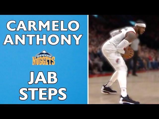 Carmelo Anthony Jab Step Compilation