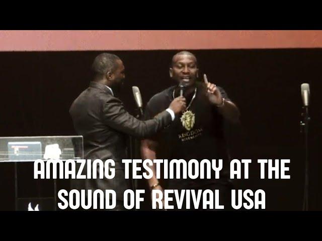 Incredible Testimony at the Sound of Revival United States 