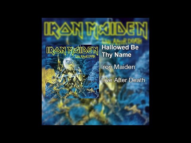 Iron Maiden - Hallowed Be Thy Name D#/Eb tuning