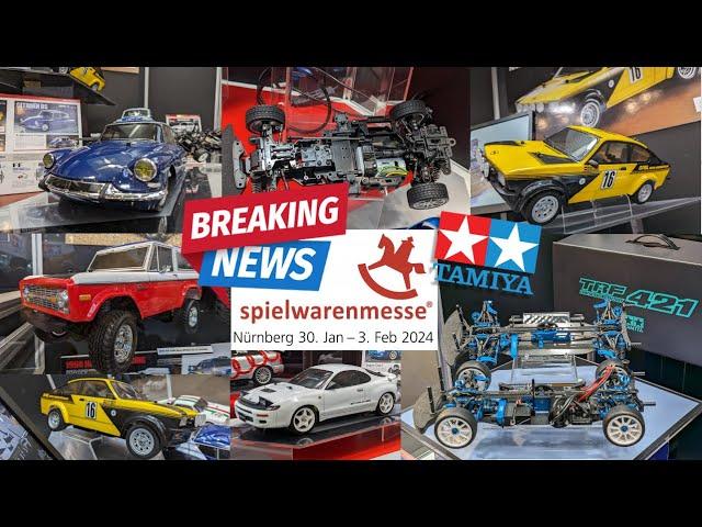 Tamiya Breaking News 2024! New RC Releases At The Nuremberg Toy Fair, Germany.