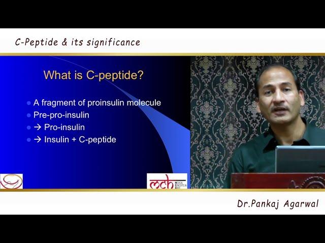 Medical Education | C- Peptide & its Significance in Hindi | BY Dr. Pankaj Kumar