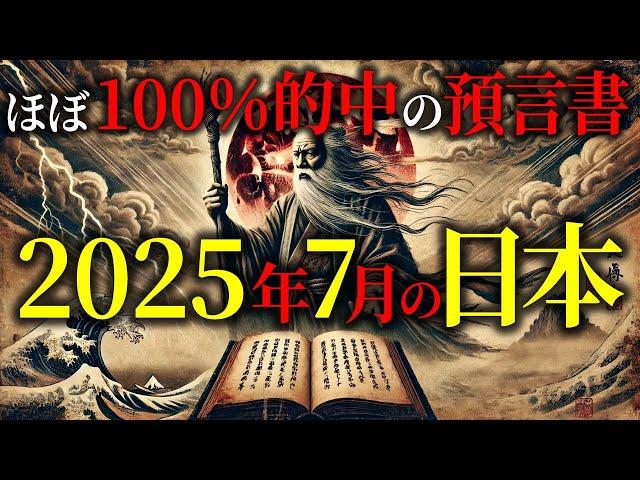 来年2025年の大災害は確実か日本の百発百中の預言書に新たな事実が！【 都市伝説 ミステリー 予言 】