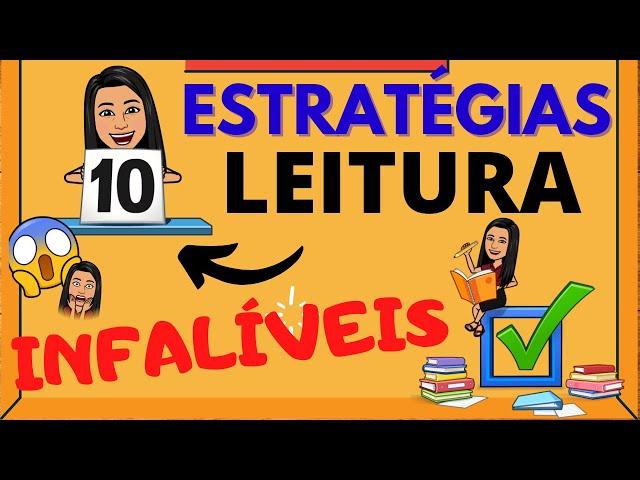 10 Estratégias de Leitura [INFALÍVEIS] Melhore de Vez a Leitura dos seus Alunos | Professor em Sala