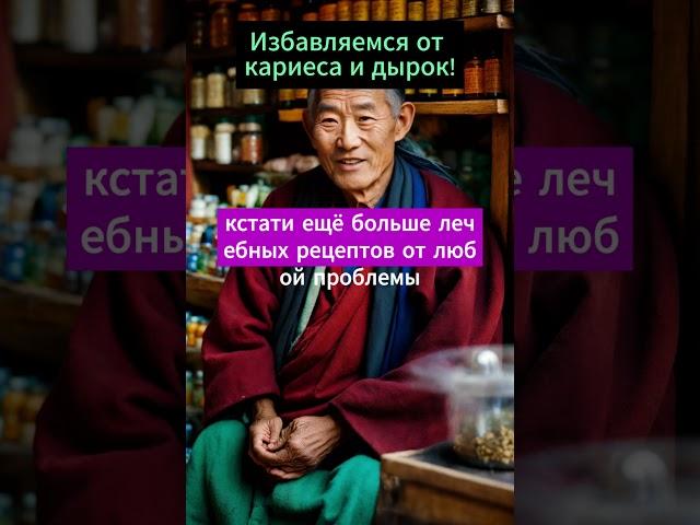 Избавляемся от кариеса и дырок!  #здоровье #народнаямедицина #рецепты
