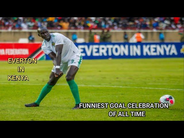 KENYANS WILL NEVER FORGET THIS FUNNY GOAL CELEBRATIONS EVERTON VS KARIOBANGI SHARKS