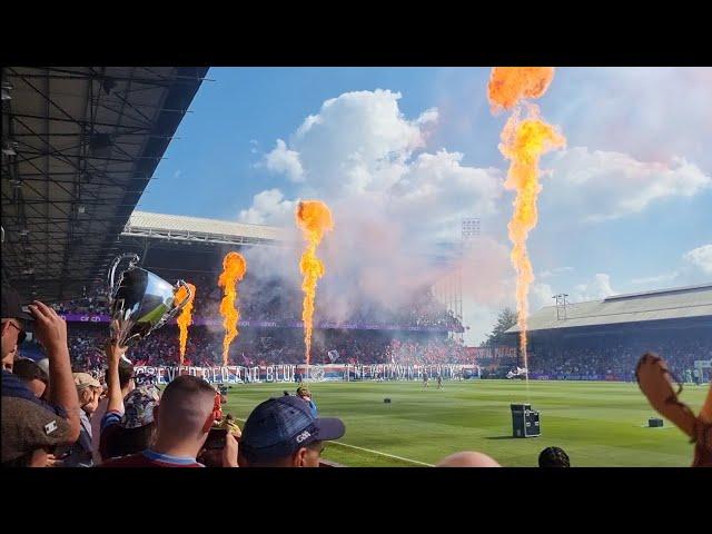 GREAT AWAY ATMOPSHERE AS WE GOT BATTERED 5-0 BY PALACE. AWAY DAYS Aston villa vs Crystal Palace vlog