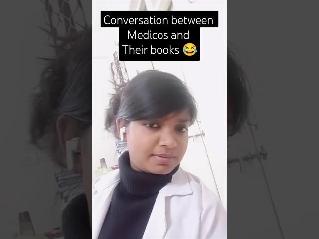 Conversation|between|medicos|and|their|books #shorts #ytshort #neet #2025 #viralvideo #mbbs #aiims