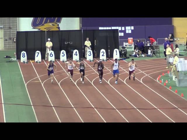 Men's 60m Prelim MVC Championship (Chris Strup, James McLachlan)