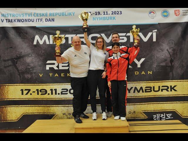 České taekwondo ITF Mistrovství České republiky DAN - vrcholná soutěž roku 2023