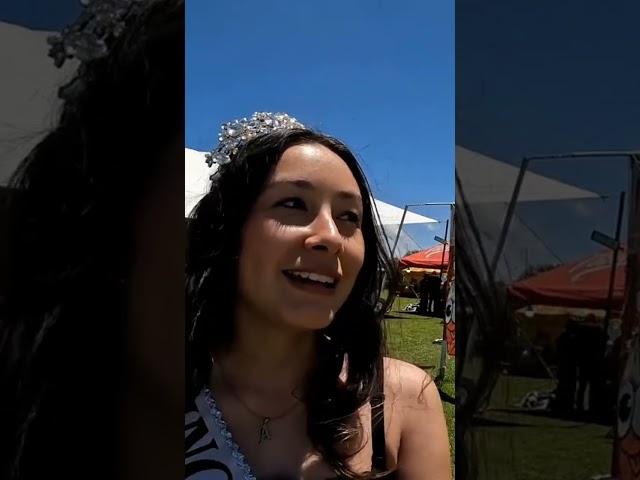 Aurora Badillo princesa de Metepec Hidalgo en la jitomatiza Tortugas 2024