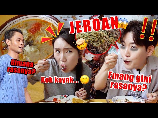 REAKSI OPPA KOREA COBAIN SOTO JEROAN?! UTK PERTAMAKALINYA