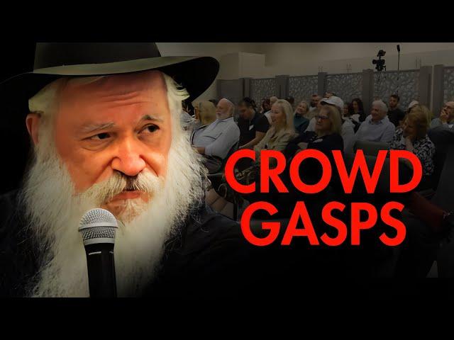 JAW-DROPPING: ENTIRE ROOM Goes Quiet as Rabbi Shows Explains Human Evil