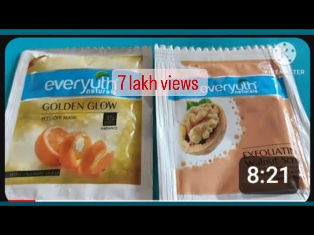  Everyuth face scrub &  Everyuth peel of mask Honest Review