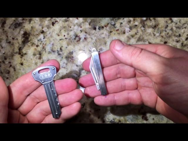 Budget Key Ring Knives From Sanrenmu A103 And 4113SUX-SB