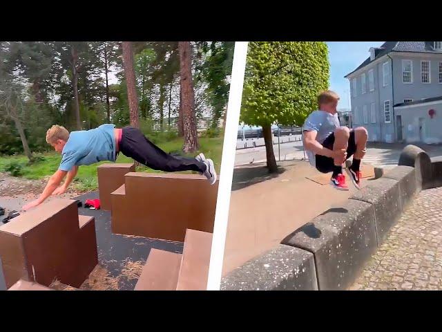 Next Level Freerunning / Best Parkour & Flips of Elis Torhall