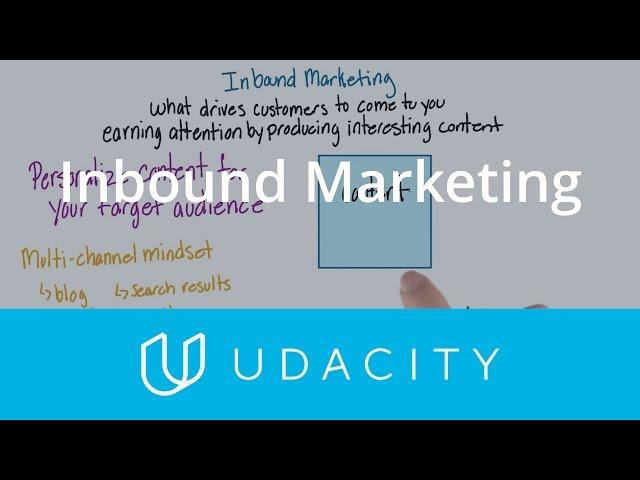 Inbound Marketing | Customer Acquisition | App Marketing | Udacity