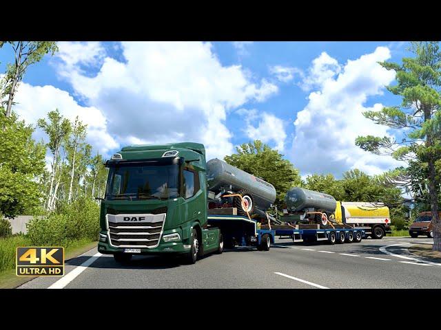 Narrow roads of netherland ! Realistic operation| Euro truck simulator 2