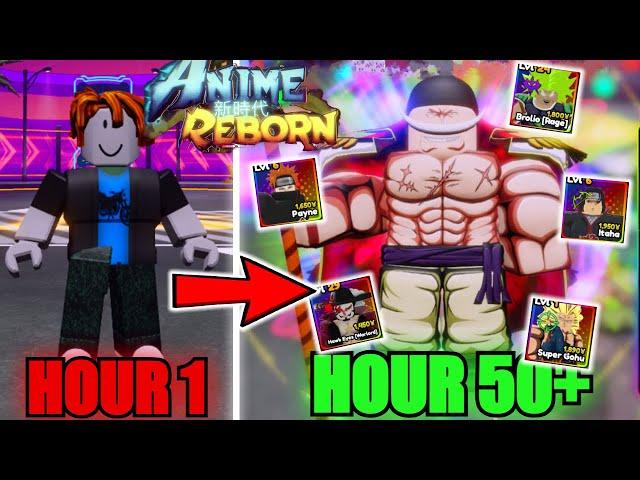 Starting Over and Spending 50+ Hours To Obtain Every Mythic Unit In Anime Reborn...(Roblox)