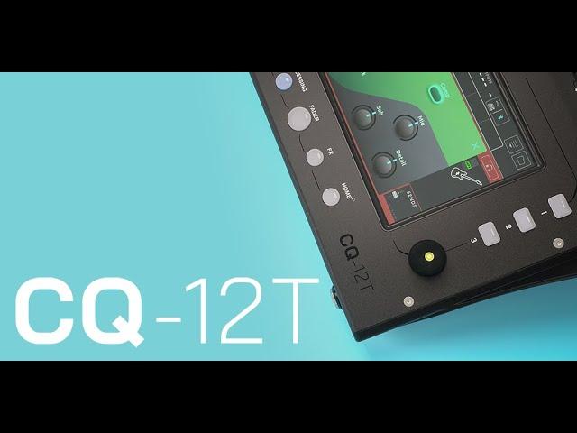 Allen & Heath CQ-12T Ultra-compact digital mixer