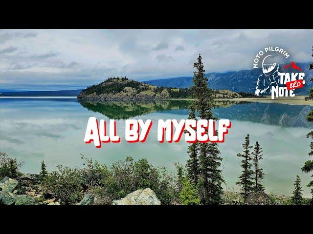 #27 Moto Pilgrim | Destruction Bay to Whitehorse: Rain, Wildlife, and City Encounters!