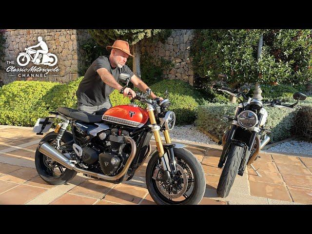 2025 Triumph Speed Twin 1200 - standard & RS - first ride opinion